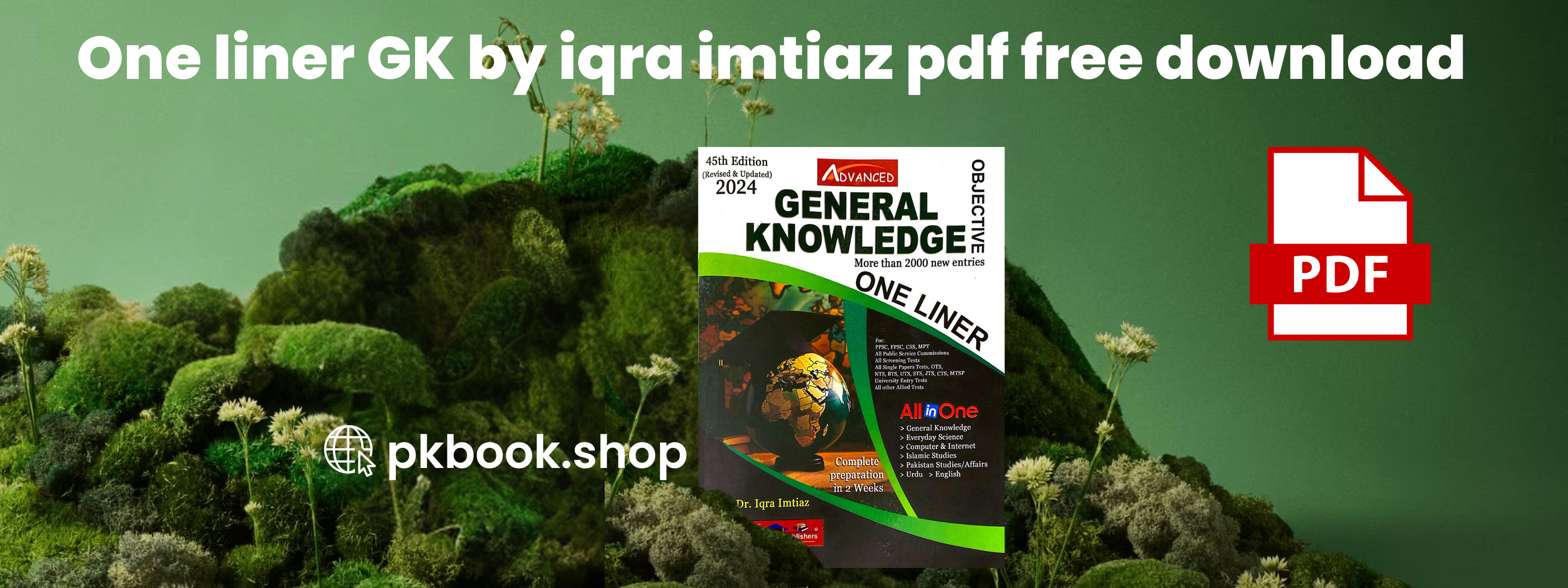 One liner GK by iqra imtiaz pdf free download