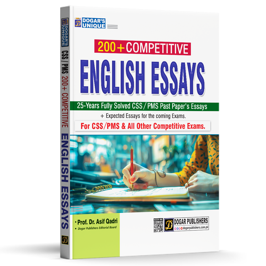 200+ Competitive English Essays + 25-Years Fully Solved CSS/PMS Past Paper’s Essays