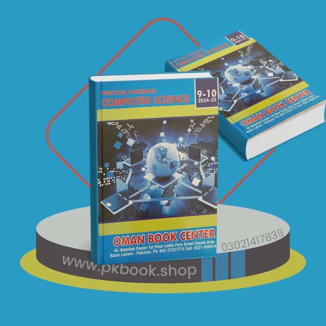 Solved Computer Science Practical Notebook for Matric Punjab Board