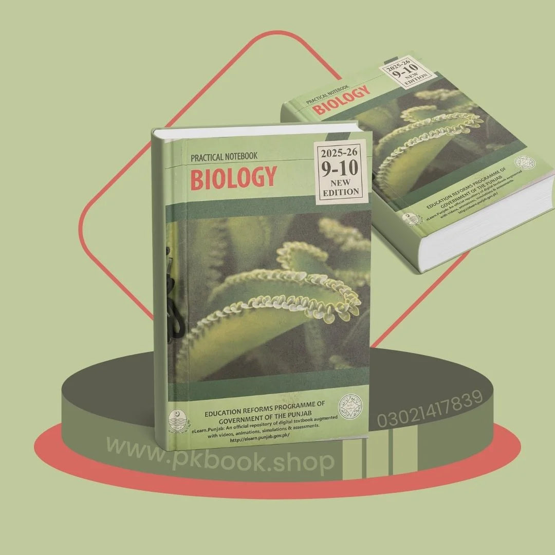 Solved Biology Practical Notebook for Matric Punjab Board