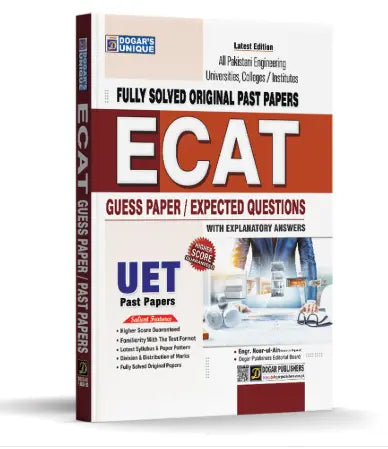 Ecat Past Papers - Pk Book Shoop