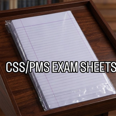 Premium CSS/PMS Exam Practice Sheets – Standard Layout (31 Lines)