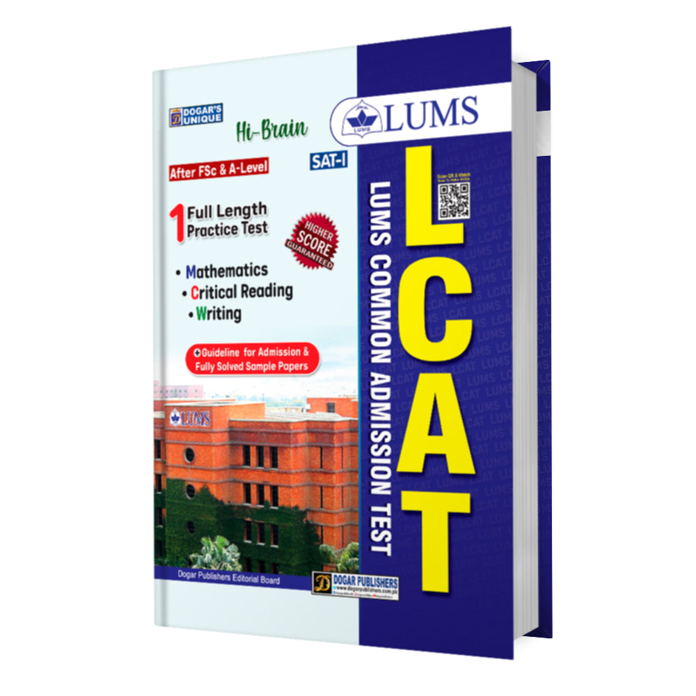 LCAT LUMS Common Admission Test Guide
