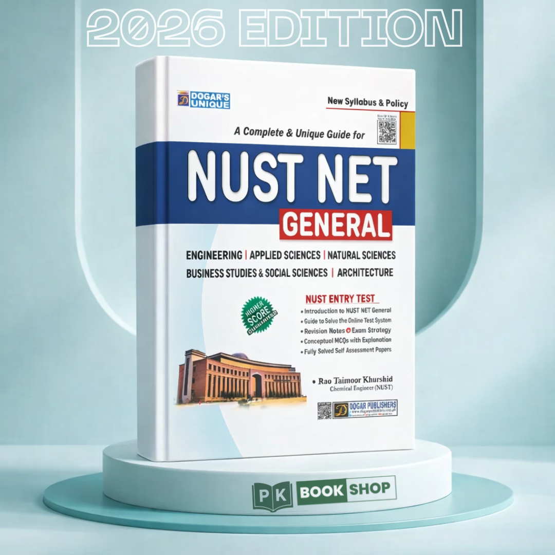 NUST NET Guide 2026 (All Departments Admission Guide) by Dogar Publishers