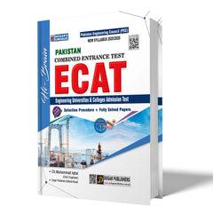 Pakistan ECAT Entry Test Guide | For all Engineering Universities test 2025-26 edition
