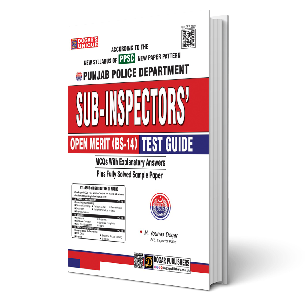 Punjab Police Sub-Inspectors Open Merit Test Guide (2025 Edition)